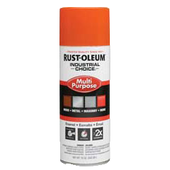 Rust-Oleum&reg; Industrial Choice Enamel Aerosol - Safety Orange - Q1